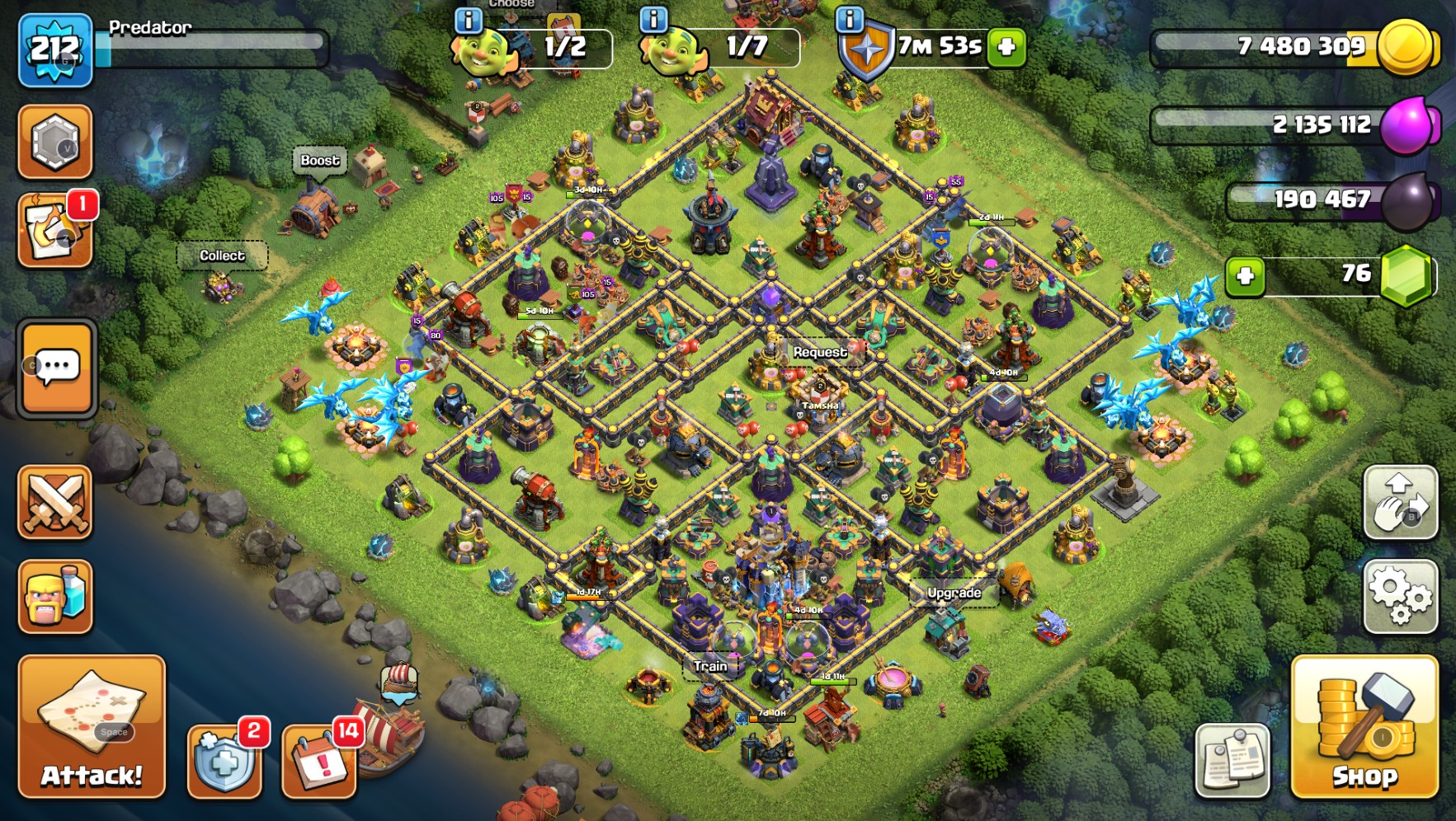 1 Town Hall 18 (Predator) - Image 1